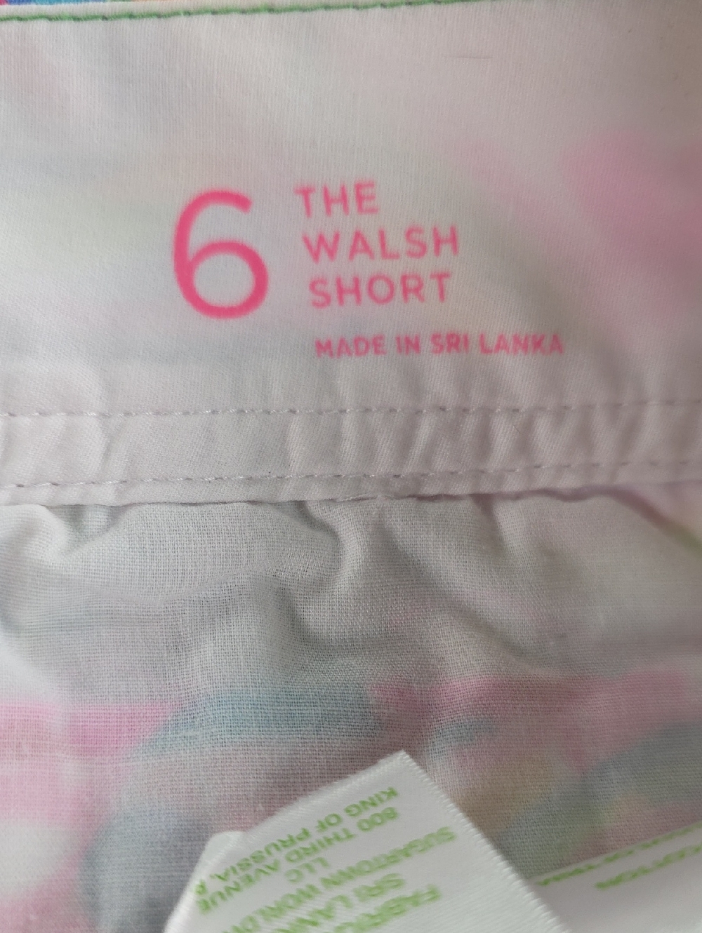 Lilly Pulitzer Women's Floral Print Cotton Shorts - Pink Multi SZ 6 Multicolor - Picture 3 of 8